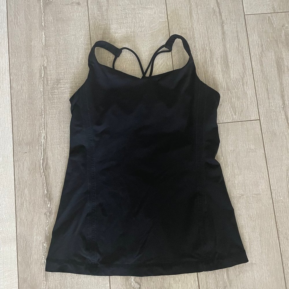 lululemon black tank
